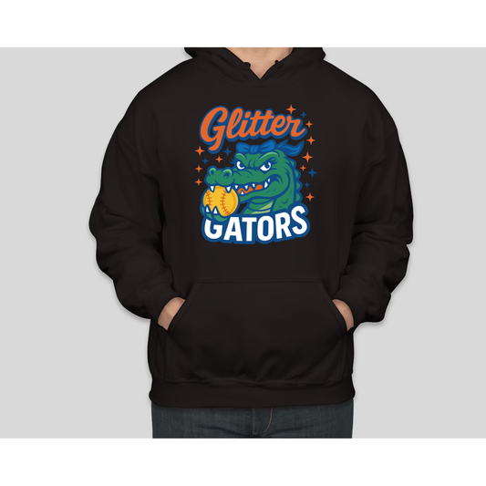ADULT - Glitter Gators Hooded Sweatshirt (HGSA)