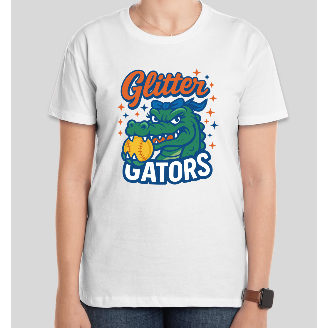 ADULT - Glitter Gators T-Shirt (HGSA)