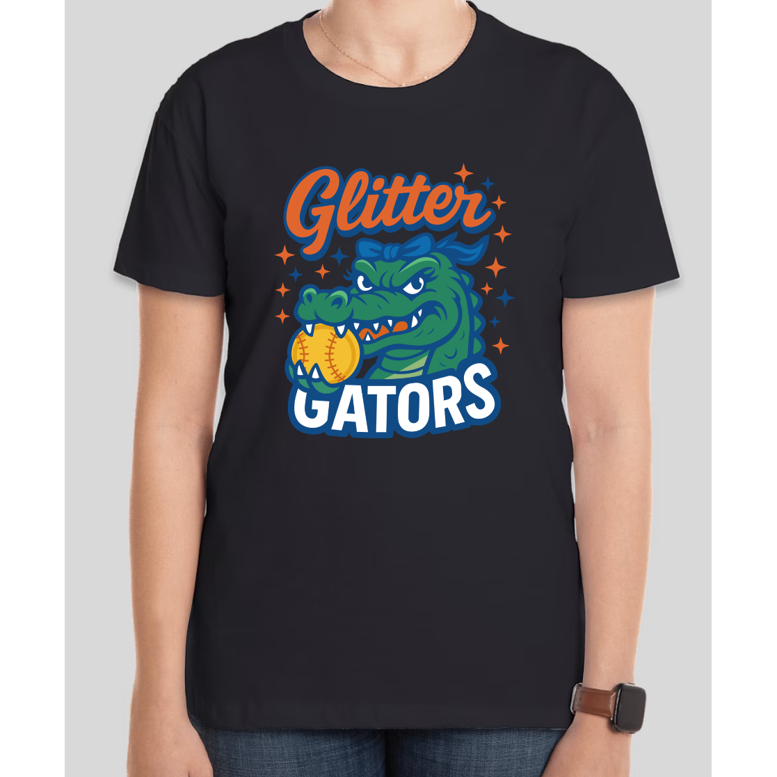 ADULT - Glitter Gators T-Shirt (HGSA)